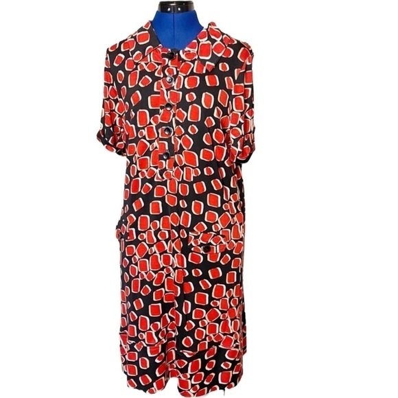 CLASSIQUES ENTIER 70s Shirt Dress, MCM Retro Vintage - Picture 1 of 14